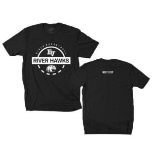 EV Girls Basketball Unisex Premium Short Sleeve Tee-Black
