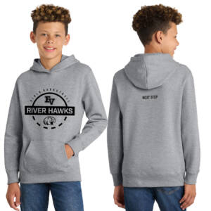 EV Girls Basketball Youth Fan Favorite Fleece Hoodie- Athletic Heather