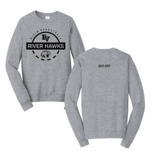 EV Girls Basketball Unisex Fan Favorite Crew Sweatshirt-Athletic heather