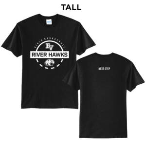 EV Girls Basketball Tall Core Blend short Sleeve T Shirts – JetBlack