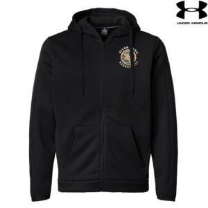 EV Girls Basketball Under Armour Armour Fleece Pro Full zip Hoodie men-Black