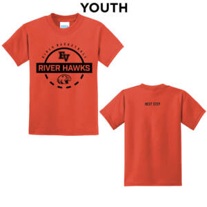 EV Girls Basketball Youth Short Sleeve Tee – Orange