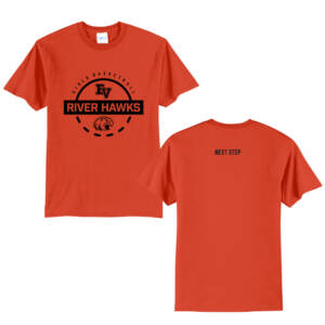 EV Girls Basketball Unisex Short Sleeve Tee -Orange