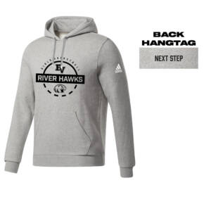 EV Girls Basketball Adidas Fleece Unisex Hooded Sweatshirt-MedGrey Heather