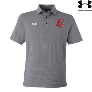 Forest City Staff Under Armour DRIVE Team Stripe Premium Polo BLACK