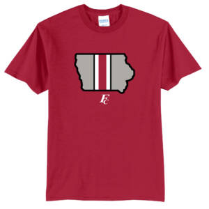 Forest City Staff Unisex Short Sleeve Tee-Red