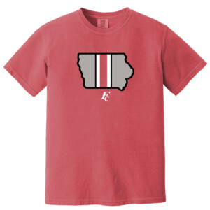 Forest City Staff Comfort Colors Pigment Dyed Short Sleeve Shirt Unisex-Crimson