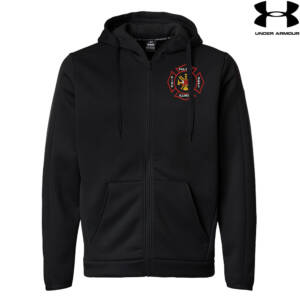 Fulton Fire Under Armour Armour Fleece Pro Full zip Hoodie-Black