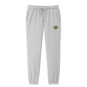 GTS Baseball District Women’s V.I.T. Fleece Sweatpant – light heathered grey