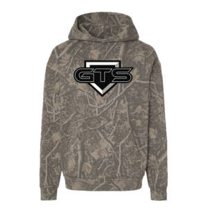 GTS Baseball Unisex Boulevard Heavyweight Hooded Sweatshirt-Deadwood Tree Camo
