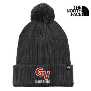 GV Nursing The North Face Pom Beanie – TNFBlackHeather