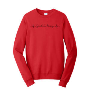 GV Nursing Unisex Fan Favorite Crew Sweatshirt – BrightRed