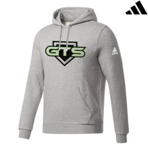 GTS Softball Adidas Fleece Hooded Sweatshirt MedGrey Heather