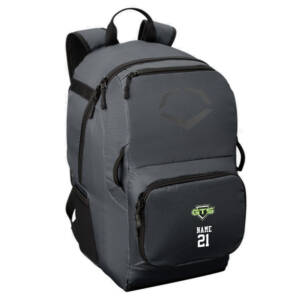 GTS Softball Evoshiel SRZ1 Baseball/Softball Equipment backpack – CHARCOAL