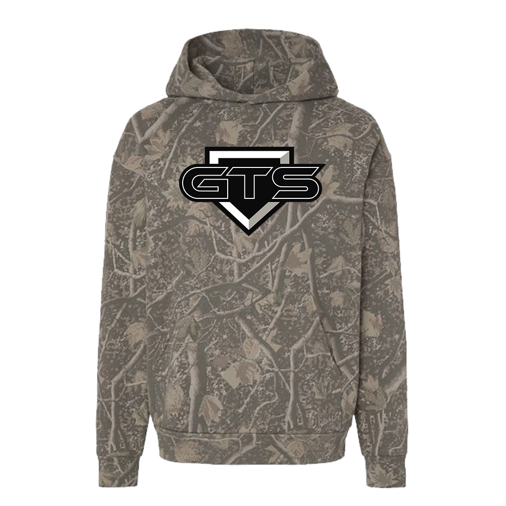 GTS Softball Unisex Boulevard Heavyweight Hooded Sweatshirt-Deadwood Tree Camo