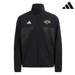 GTS Softball Adidas House of TIRO Woven full zip top- black
