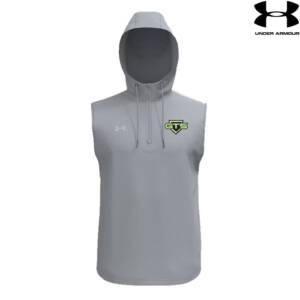 GTS Softball Under Armour UA MOTIVATE PIN sleeveless hoodie Mod grey