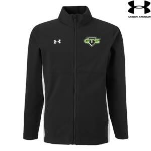 GTS Softball Under Armour UA Rival Stretch Woven Men’s Full Zip – Black