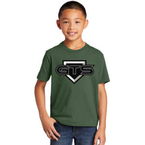 GTS Softball Youth Fan Favorite Short Sleeve Tee – Olive