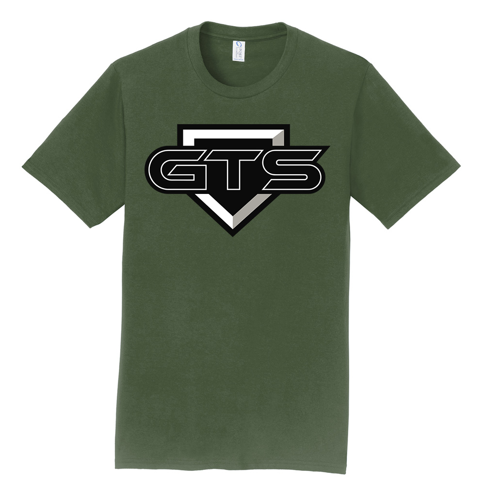GTS Softball Unisex Fan Favorite Short Sleeve Tee -Olive
