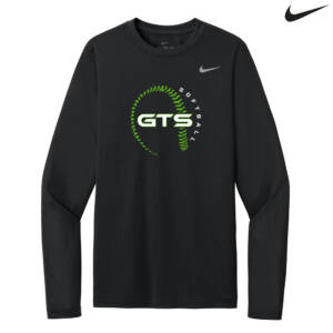 GTS Softball Nike Team rLegend Long Sleeve Tee – Black