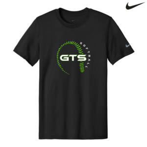 GTS Softball Nike Swoosh Men Sleeve rLegend Tee – Black