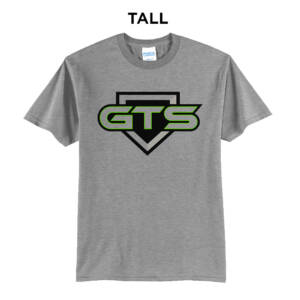 GTS Softball Tall Core Blend short Sleeve T Shirts – Athletic Heather