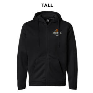 Hastings Show Choir Under Armour Armour Fleece Pro Full zip Hoodie Tall – Black