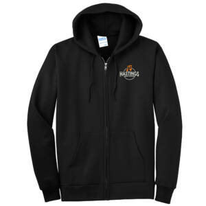 Hastings Show Choir Tall Ultimate Full Zip Hoodie – JetBlack