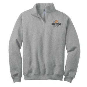 Hastings Show Choir JERZEES Nublend Unisex Cadet Collar Sweatshirt – Oxford