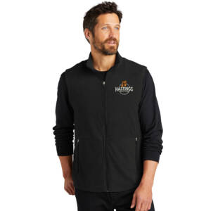 Hastings Show Choir Port Authority Men Accord Microfleece Vest – Black
