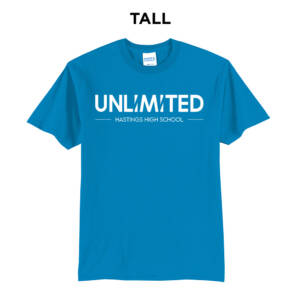 Hastings Show Choir  Tall Core Blend short Sleeve T Shirts – Sapphire