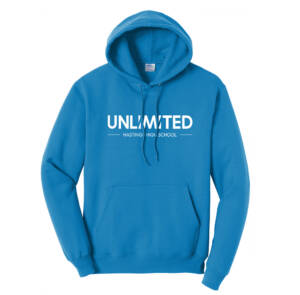Hastings Show Choir Unisex Classic Core weight Cozy Pullover Hooded Sweatshirt – Sapphire