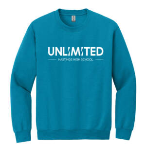Hastings Show Choir Unisex Crewneck Sweatshirt  – Sapphire