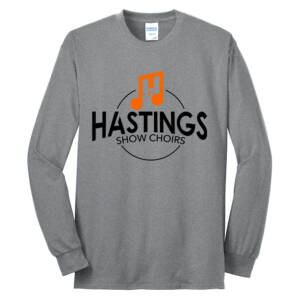 Hastings Show Choir Unisex Long Sleeve Core Blend T Shirt – AthleticHeather