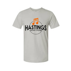 Hastings Show Choir Unisex Premium combed ring spun T Shirt – HeatherGrey