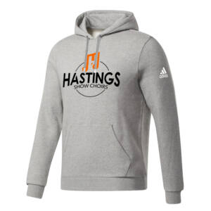 Hastings Show Choir Adidas Fleece Hooded Unisex Sweatshirt MedGrey Heather