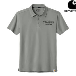 Hometown Carhartt Force Sun Defender Polo Men-Asphalt Grey