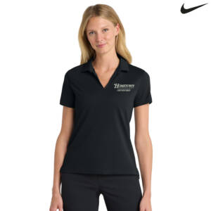 Hometown Nike Ladies Dri-FIT Micro Pique 2.0 Polo-Black