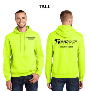 Hometown Tall Ultimate Pullover Hooded Sweatshirt-Safety Green