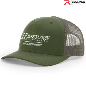 Hometown Richardson TACTICAL snap back trucker cap-Army Olive