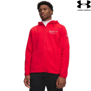 Hometown Under Armour Armour Fleece Pro Full zip Hoodie-Red