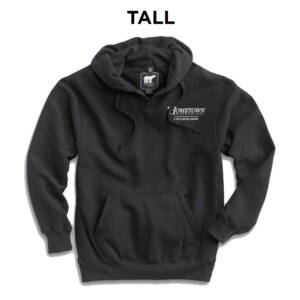 Hometown White Bear Premium Heavyweight Pocket Hooded Sweatshirt with Zipper Tall-Black