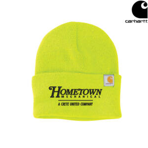 Hometown Carhartt Acrylic Watch Cap 2.0 beanie stocking cap with cuff-Brite Lime
