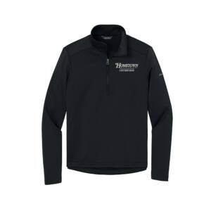 Hometown Eddie Bauer Smooth Mid Layer Fleece 1/2-Zip-Black