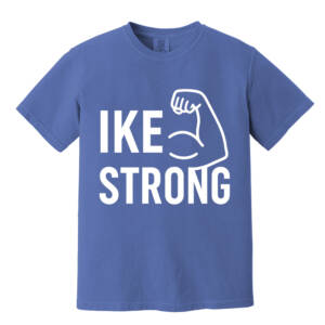 IKE Strong Comfort Colors Pigment Dyed Short Sleeve Shirt – FloBlue