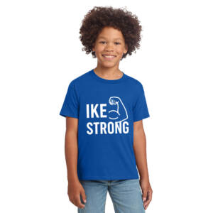 IKE Strong Gildan YOUTH Softstyle T Shirt – Royal
