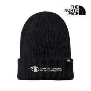 Iowa Optometric The North Face Truckstop Beanie-Black Heather