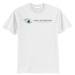 Iowa Optometric Unisex Short Sleeve Tee-White