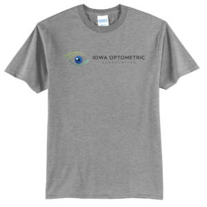 Iowa Optometric Unisex Short Sleeve Tee-Athletic Heather